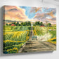 "Country Road Ford" - an Original 18x24 Watercolor or signed print.
