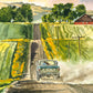 "Country Road Ford" - an Original 18x24 Watercolor or signed print.