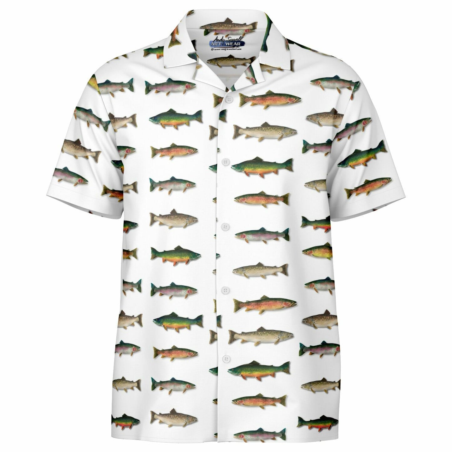 "Grand Slam of Trout" Hawaiian shirt