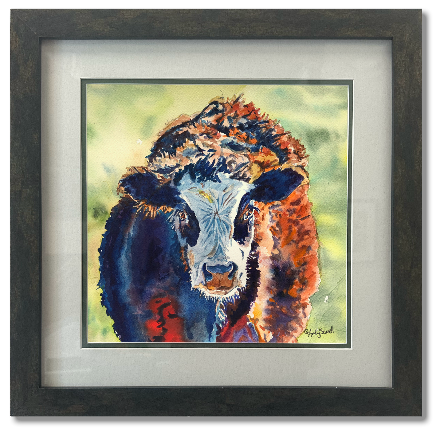 "His name is Dudley" 12x16 Original watercolor or signed edition Giclee Reprod.
