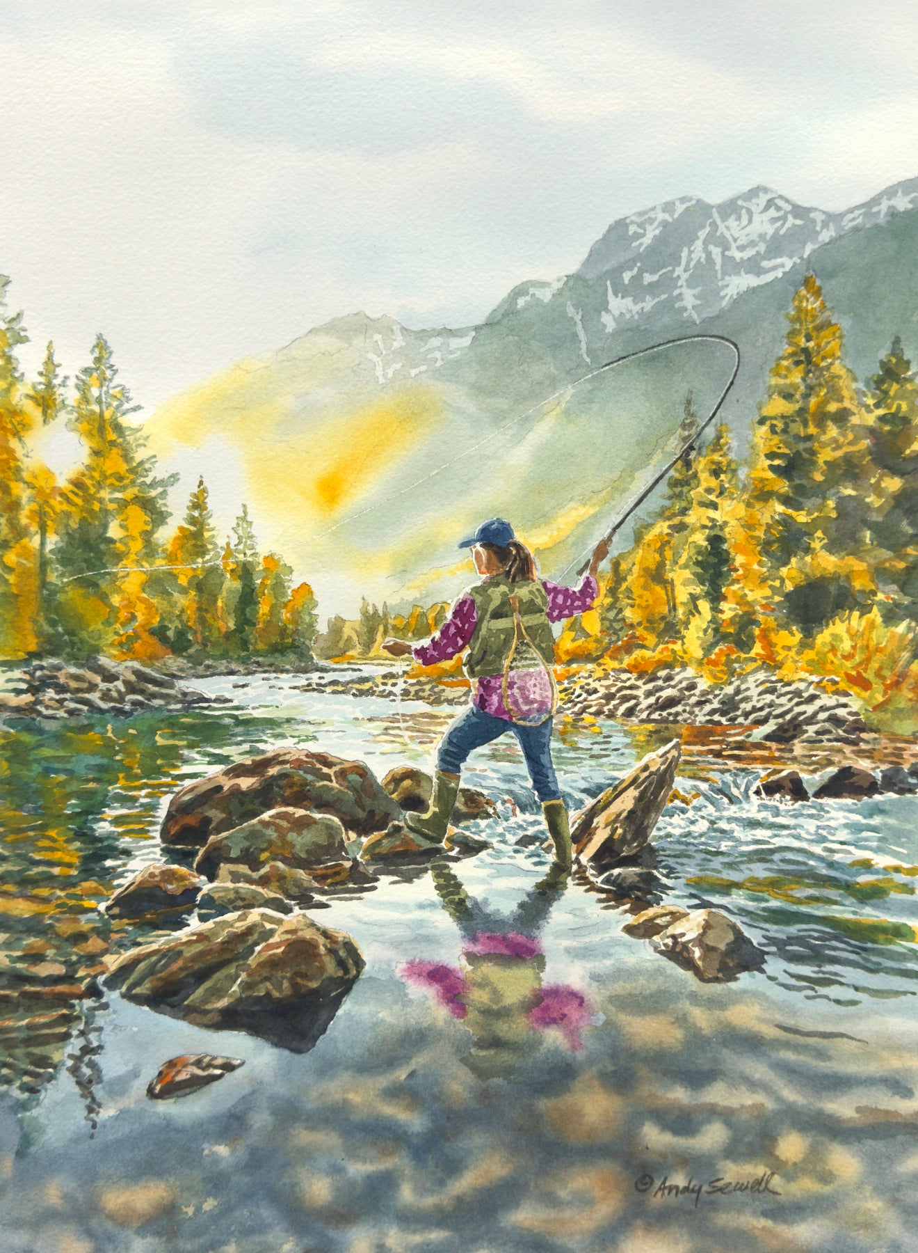 All Available Original Watercolors – Andy Sewell Fine Art