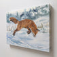 "Foxy Airtime" 13"x18" Original watercolor or signed giclee reprod./print