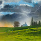 "Gathering before the Storm" Oil on Canvas 54x32, various size paper or canvas giclée prints available.