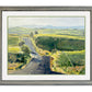 "Palouse Country Road" - An Original Oil Painting of the Northwest Palouse country landscape