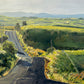 "Palouse Country Road" - An Original Oil Painting of the Northwest Palouse country landscape