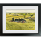 "Palouse Morning Sun" - 8"x12" Original watercolor, framed in 11x14