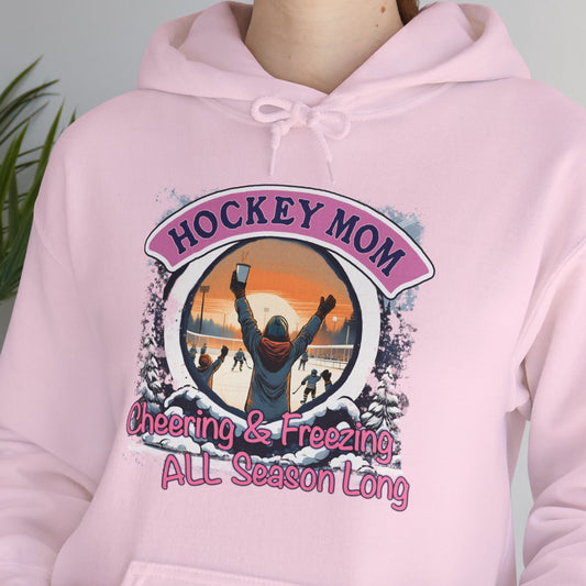 Hockey Mom Hooded Sweatshirt (original design)