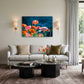 "Poppy Morning" - 24x36" Ltd.  Edition, Giclée of Poppies from Original Watercolor by Andy Sewell