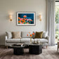 "Poppy Morning" - 24x36" Ltd.  Edition, Giclée of Poppies from Original Watercolor by Andy Sewell
