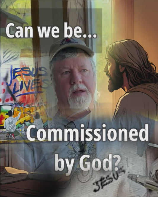 "Painting Graffiti with Jesus" - Giclée fine art prints of Jesus helping change the lies to truth!