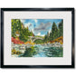 "Color at Rainbow Bridge" - an Original 10x14 Watercolor or Open Edition Print