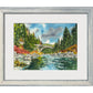 "Color at Rainbow Bridge" - an Original 10x14 Watercolor or Open Edition Print