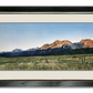 "Sawtooth Sunrise" - 25"x54" watercolor - Canvas or art paper Giclée art prints