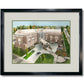 "Shriners Hospital" - a signed edition Giclee reprod. from a watercolor of The Shriners Hospital in Spokane, WA