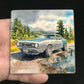 "Northwest Camaro" - '1968 Blue Camaro" 11"x15" Giclee prints from Original Watercolor (Copy)