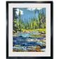"Rushing Creek" 15"x20" - Original painting of Acrylic on Panel