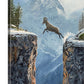 "Taking Higher Ground" - 24x36 oil on linen  ~ Rocky Mtn. Bighorn Sheep