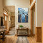 "Taking Higher Ground" - 24x36 oil on linen  ~ Rocky Mtn. Bighorn Sheep