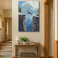 "Taking Higher Ground" - 24x36 oil on linen  ~ Rocky Mtn. Bighorn Sheep