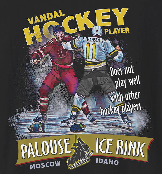 "The Idaho Hockey Player" - Unisex Softstyle T-Shirt