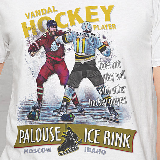 "Vandal Hockey" Unisex Softstyle T-Shirt