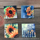 ASC270 "Sunflower Glow" ceramic coaster