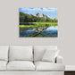 "Stanley Lake Reflections" -  Canvas or art paper Giclée art prints