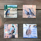 "Game Birds" themed coaster sets: 4 options, see below.