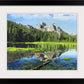 "Stanley Lake Reflections" -  Canvas or art paper Giclée art prints