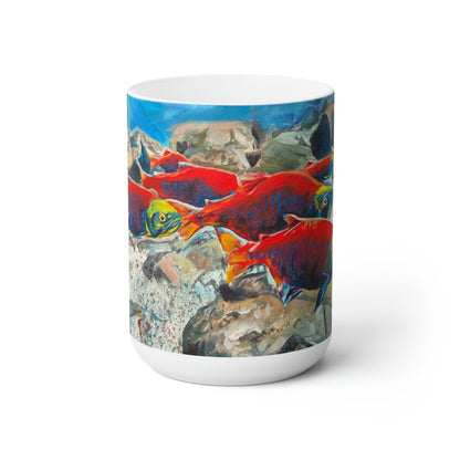 "Return of the Reds" Ceramic Mug 15oz