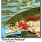 ASC008 "Rainbow Release" ceramic coaster