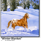 ASC079 "Winter Blanket" ceramic coaster