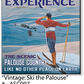 ASC097 "Vintage: Ski the Palouse" ceramic coaster
