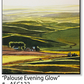 ASC122 "Palouse Evening Glow" ceramic coaster