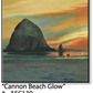 ASC139 "Cannon Beach Glow" ceramic coaster