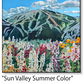 ASC293 "Sun Valley Summer Color" ceramic coaster