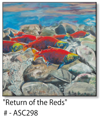ASC298 "Return of the Reds" ceramic coaster