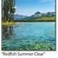 ASC303 "Redfish Summer Clear" ceramic coaster