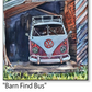 ASC329 "Barn Find Bus" ceramic coaster