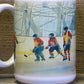 "Sunrise Scrimmage” -  - Canvas or art paper Giclée art prints from watercolor.