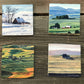 "Palouse Country" themed coaster sets: 5 options, see below.