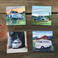 "Volkswagen" themed coaster sets: 3 options, see below.