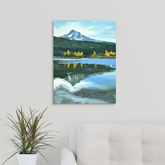 "Mt. Hood Reflections" signed edition Giclee Reprod. of a Mt. Hood