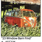 ASC226 "23 Window Barn Find Bus" ceramic coaster