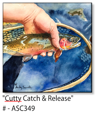 ASC349 "Cutty Catch and Release" ceramic coaster