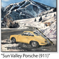 ASC358 "Sun Valley Porsche" ceramic coaster