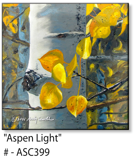 ASC399 "Aspen Light" ceramic coaster