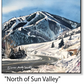 ASC375 "North of Sun Valley" ceramic coaster