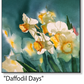 ASC408 "Daffodil Days" ceramic coaster