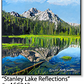 ASC043 "Stanley Lake Reflections" ceramic coaster